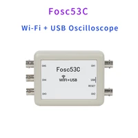 Fosc53C 1M Wireless Wi-Fi USB Oscilloscope 5-Channel Synchronous Input Lab Electrical Repair Automotive Handheld Oscilloscope 2