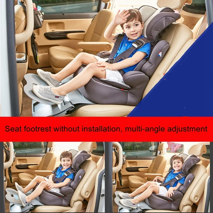 Reposapiés de asiento de seguridad, reposapiés cómodo, pedal de descanso de  artefactos de viaje en coche para niños - AliExpress