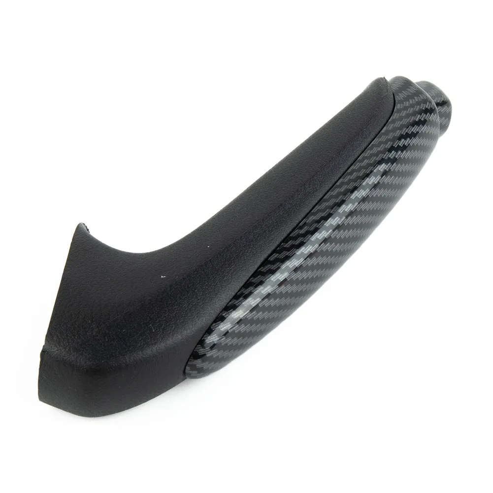 Carbon Fiber Hand Brake Trim Cover For Honda Civic Coupe Sedan 2006-2011 Handbrake Lever Knob Moulding Decal hand brake cover car interior accessories