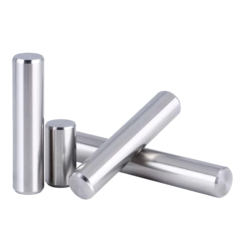 1000PCS M1 M1.2 M1.4 M1.5 M2 M2.5 M3 M5 Cylindrical Pin Locating Dowel 304 Stainless Steel Fixed Shaft Solid Rod GB119 3-30MM