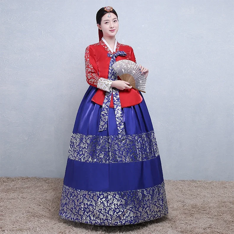 Traditional Korean Wedding Dress Female Korean Dress Adult Improved Court Costume National Dance Hanbok