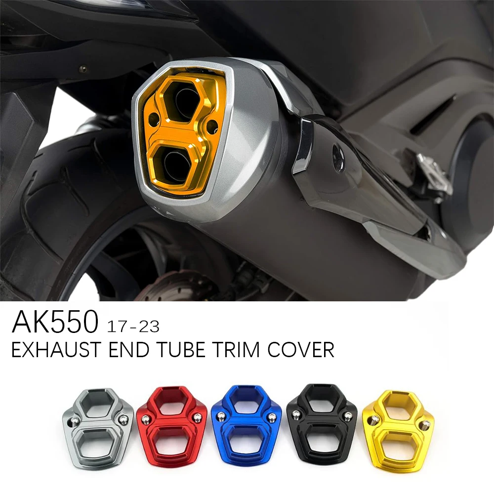 AK550 Accessories Exhaust Trim Cover for Kymco AK 550 2017-2023 Exhaust ...