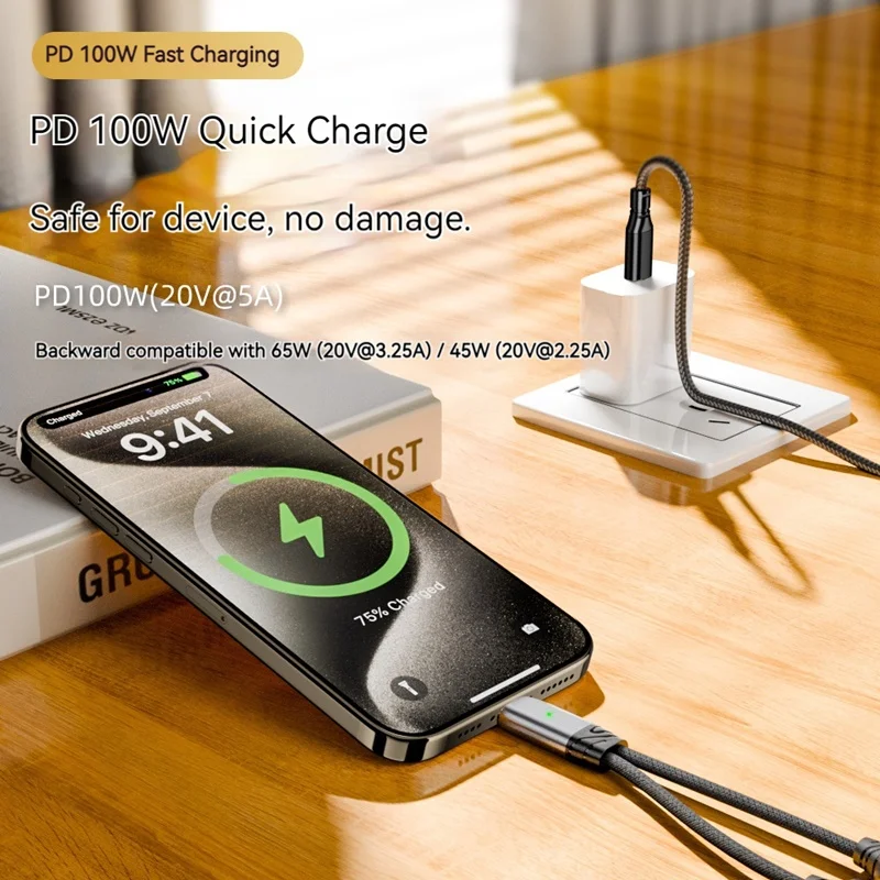 2IN1 USB 타입 C 케이블 어댑터 PD 100W 고속 충전 10Gbps OTG USB-C 3.5MM 이어폰 컨버터 (맥북 프로, 휴대폰, 태블릿용)