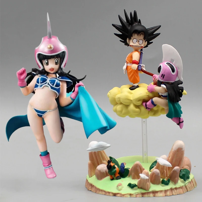 Anime Dragon Ball Z Action Figures Somersault Cloud Kid Goku