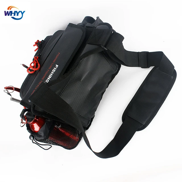 WHYY Waterproof Fishing Tackle Bags Large Capacity Outdoor Multifunctional  Shoulder Sling Bag For Fishing Backpack Gear