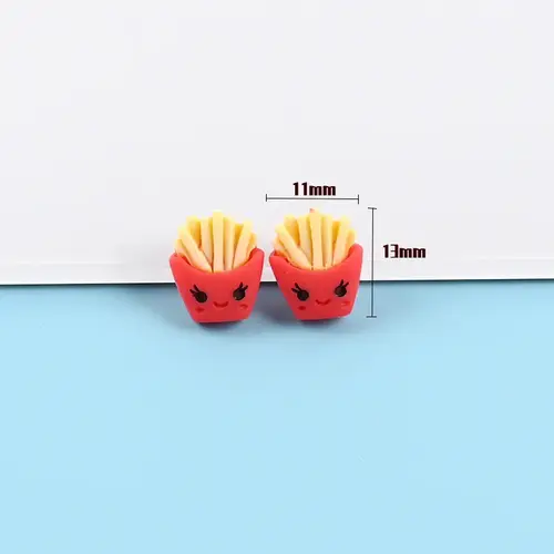 10Pcs Mini Cute Simulation Candy Biscuits Donuts Flat Back Resin Kawaii Fake Food Craft DIY Hair Accessories Phone Case Decor - Image 9