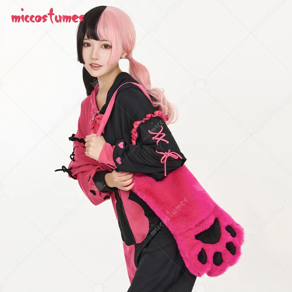 Women Onesie Pajama Claw Heart Bunny Print Loungewear Adult Hooded Homewear Kigurumi Sleepwear