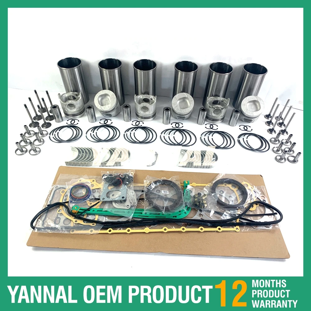 

Engine Overhaul Rebuild Kit for Isuzu 6SD1T 6SD1-T Hitachi Excavator EX300-1/5