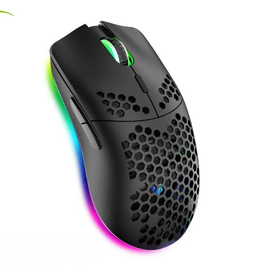 XUNFOX XYH80 перезаряжаемая беспроводная мышь с полым отверстием, игровой RGB компьютер, офисные аксессуары, аксессуары для геймеров