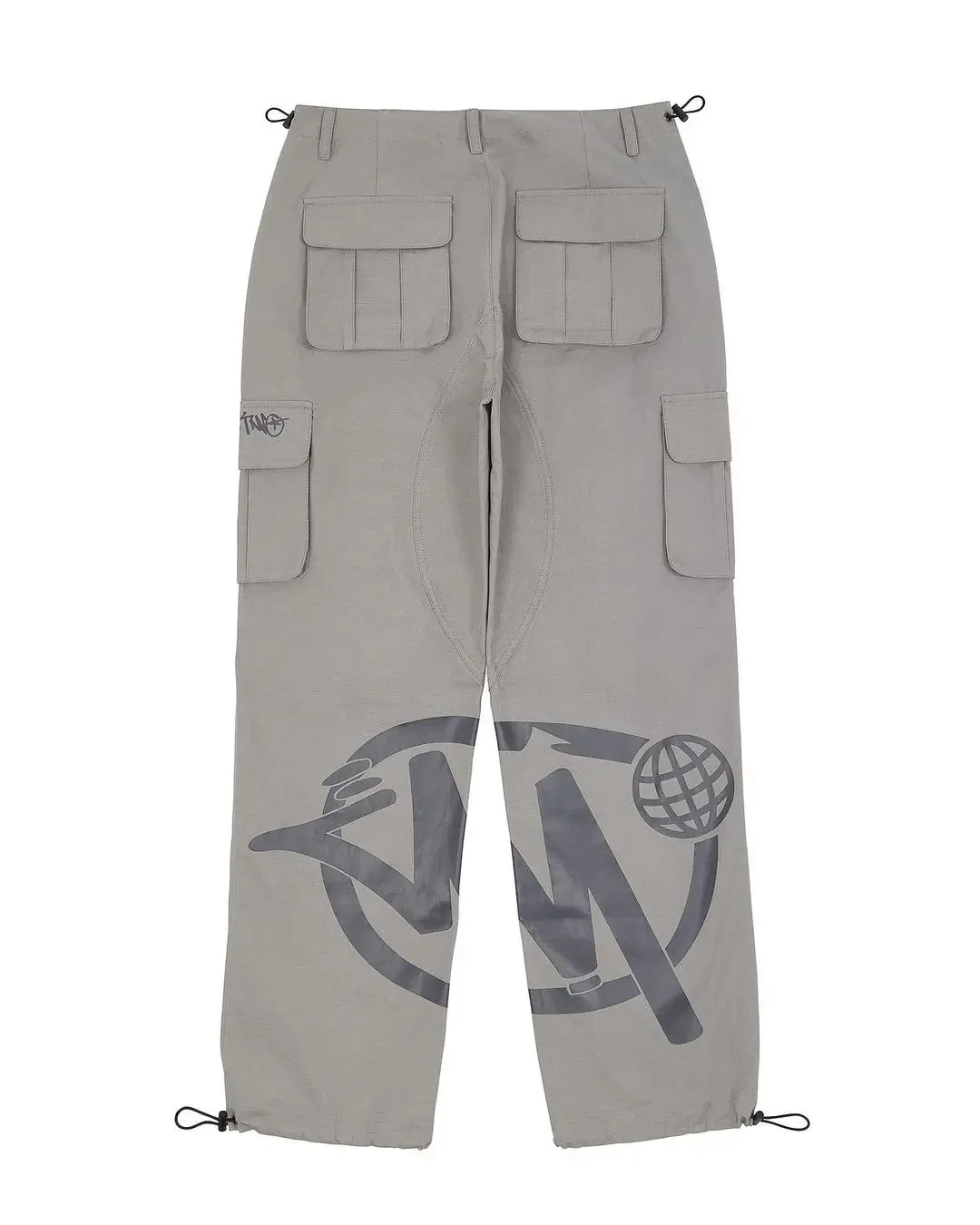 

Women New 2022 Casual Baggy Wide Leg Straight Pants Fashion Vintage Solid Drawstring Trousers Y2K Loose Streetwear Cargo Pants