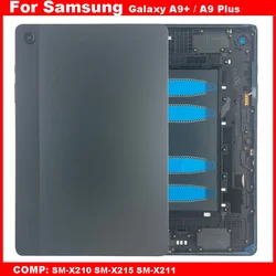 Enhanced Battery Cover Shell for Tablet - Rear Housing Replacement (Black)