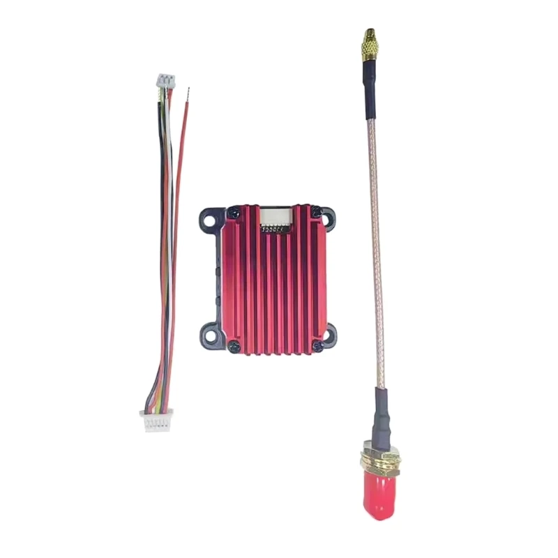 

16FB 5,8G 1,6W VTX 48CH Video VTX FPV 48CH 1600 МВт Регулируемый для дронов дальнего действия Мультироторы DIY Часть