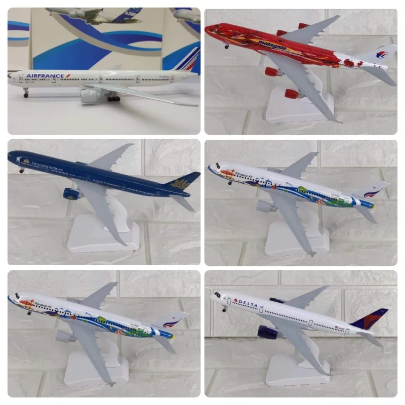 8-inches-airplane-die-cast-aircraft-model-with-landing-gear