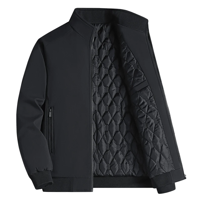 Men Jackets Winter Fleece Thickened Warm Parkas Outerwear Coats Casual Windbreaker Classic Solid Thermal waterproof jacket,mens hoodies