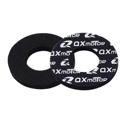 Enhanced Gel Rubber Handlebar Grip for Off - Road and Motocross Bikes (Donut  Black)