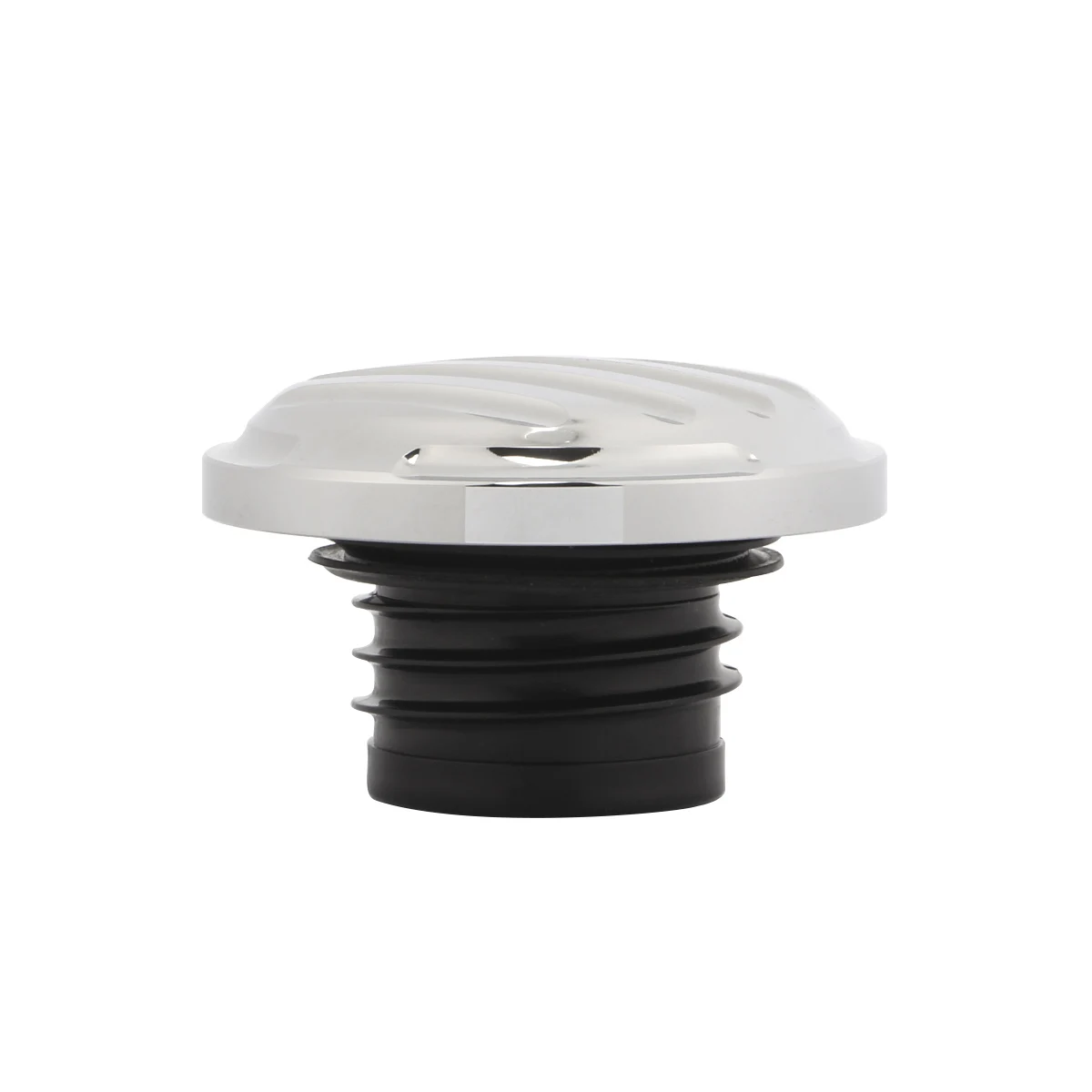 

Крышка для топливного бака мотоцикла, 1 шт., алюминиевая хромированная крышка для топливного бака с ЧПУ, крышка для топливного бака с отверстием для Harley