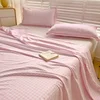 1 Pc Bed Flat Sheet for Double Bed Plain Solid Color Top Sheets Single/Queen/King Flat Bedsheets Soft Home Bed Linen Sheets 5