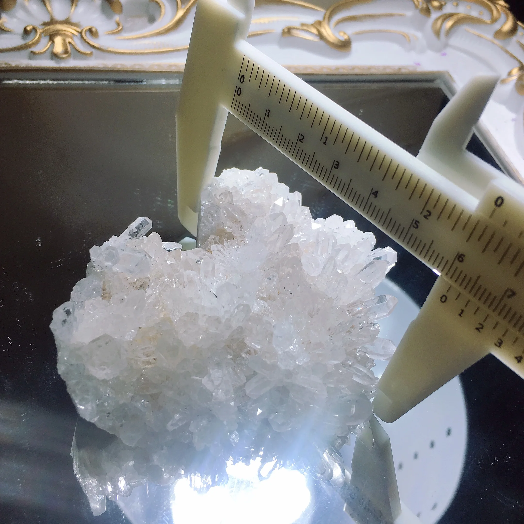 Clear Quartz Cluster Heart 2522