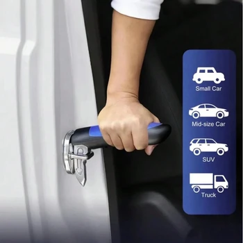 Assistente Multifunzionale per Maniglia Auto – Lega di Alluminio + Materiale ABS, un Accessorio Essenziale per la Sicurezza in Viaggio