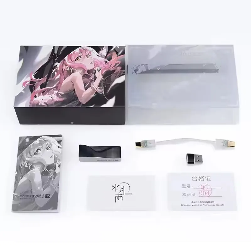 Moonriver2 Portable DAC/AMP 3.5mm Single-ended 4.4 Balanced DSD512 32Bit/384kHz moonriver 2 case Headphone Amplifier