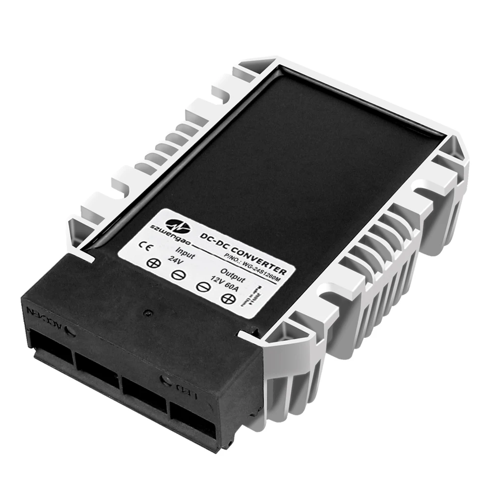 24V~12V 60A 720W DC-DCコンバーター電源 24Vから12V 60A 非絶縁