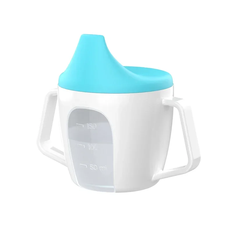 Baby Learning Drinking Cup Cute Water Bottle with Double Handle BPA Free Leakproof Infants Water Cups Bottle Duckbill Cup water bottle drinking cup water cup