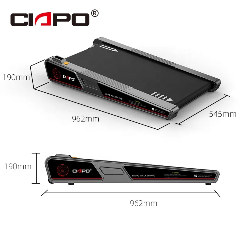 Under Desk Electric Smart Portable Mini Treadmill Home Treadmill Walking Pad with Remote Control