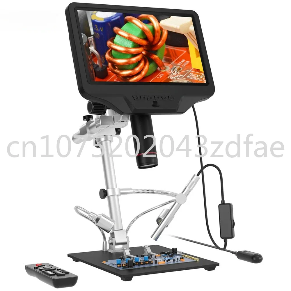 

Maxgeek AD409 Pro ES Digital Microscope with Endoscope and FHD Screen for Electronics Repair and Soldering Monitor for Andonstar