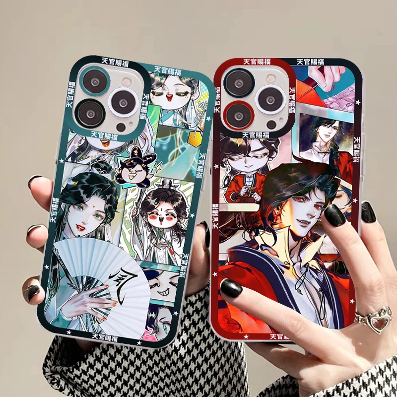 Фото Чехол для телефона Tian Guan Ci Fu для iPhone 14 13 12 11 Pro Max XS X XR Mini, защитный чехол №1