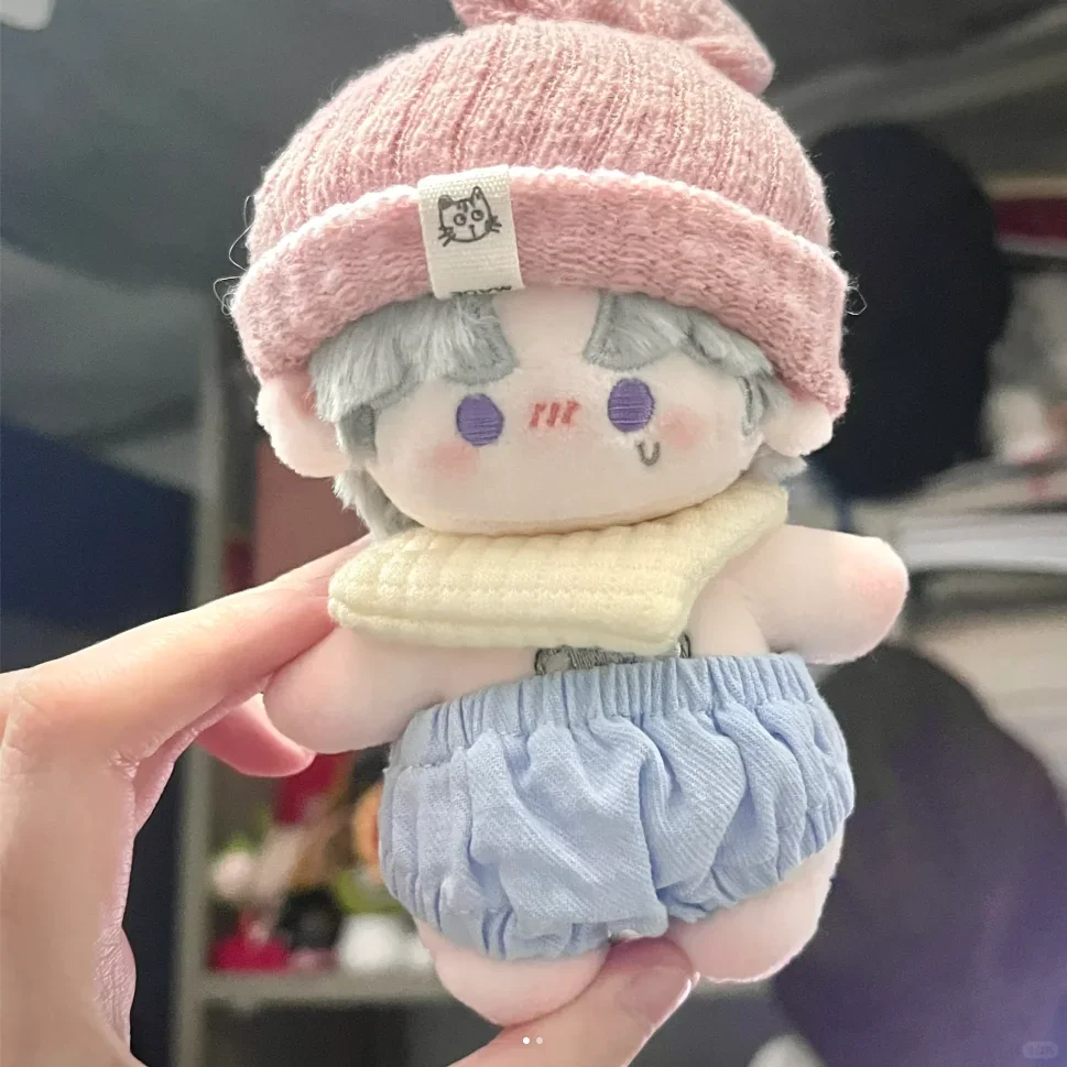 

Charlie Anime Light and Night Attribute Cosplay Cartoon Plush Stuffed DollBody Cotton Starfish Plushie 10cm Pillow Props Gift