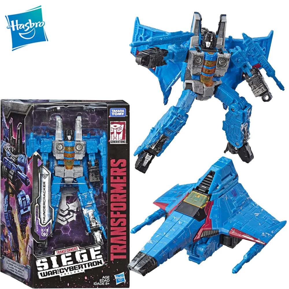 

[In Stock] Hasbro Transformers War for Cybertron: Siege Voyager WFC-S39 Thundercracker Action Figure Collection Model Toys E4490