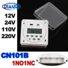 CN101B AC 12V 24V 110V 220V Digital LCD Power Timer NO NC Programmable Time Switch Relay with protective cover weekly 7days 1