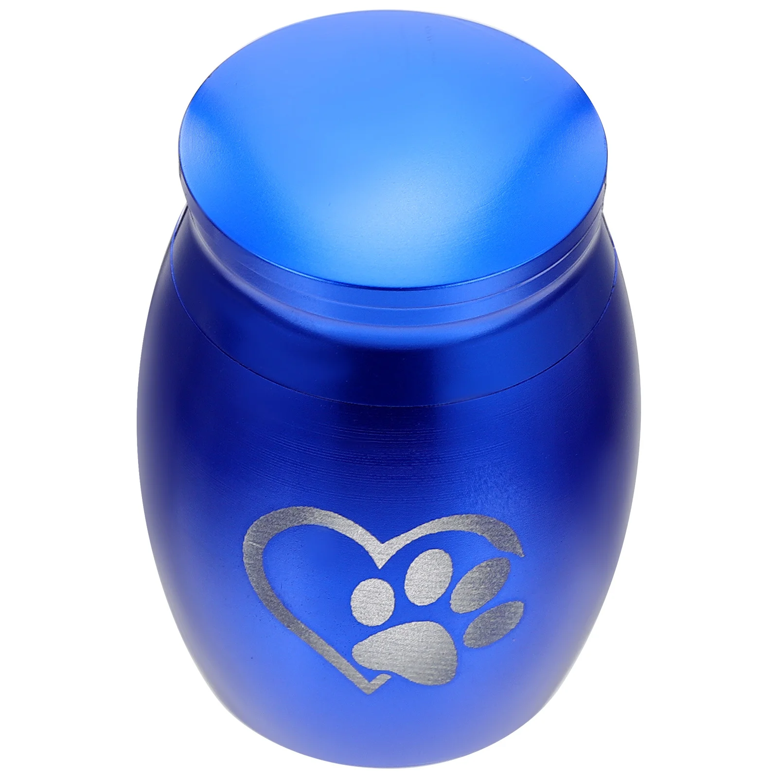 1Pc Stainless Steel Pet Urn Dog Cremation Memorial Keepsake Funeral Supplies Black Color Suitable For Room Bedroom Study