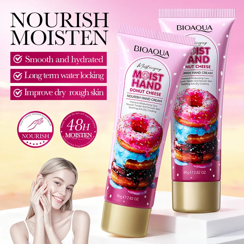 Anti-drying, Lightening Hand Wrinkles, Moisturizing and Nourishing Hands, Long-lasting, Mild and Non-greasy Hand Cream