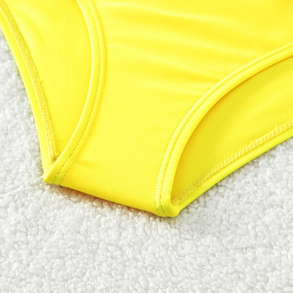 Kids Oblique Shoulder Sling Split Swimsuit Girl Quick Dry Breathable Bikini Swimwear Kid Hot Springs Two Pieces Biquini Infantil