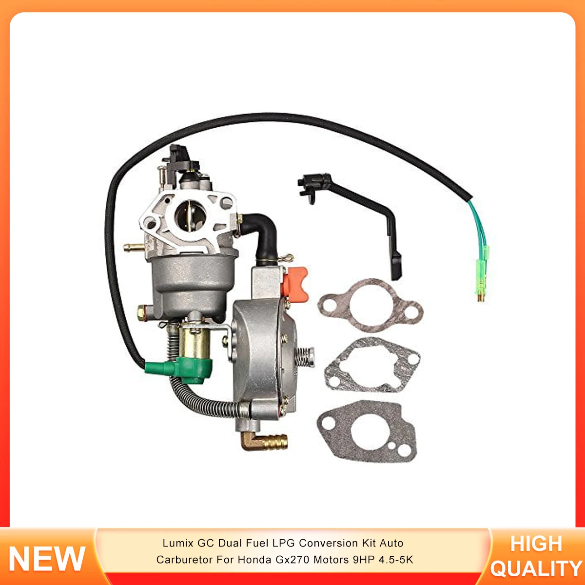 Lumix Gc Dual Fuel Kit Di Conversione Gpl Carburatore Automatico Per Motori Honda Gx270 9Hp 4.5-5K