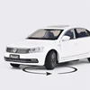 1:32 VW Passat 380 TSI Alloy Car Model Diecast Metal Car Vehicles Model High Simulation Sound and Light Collection Kids Toy Gift 3
