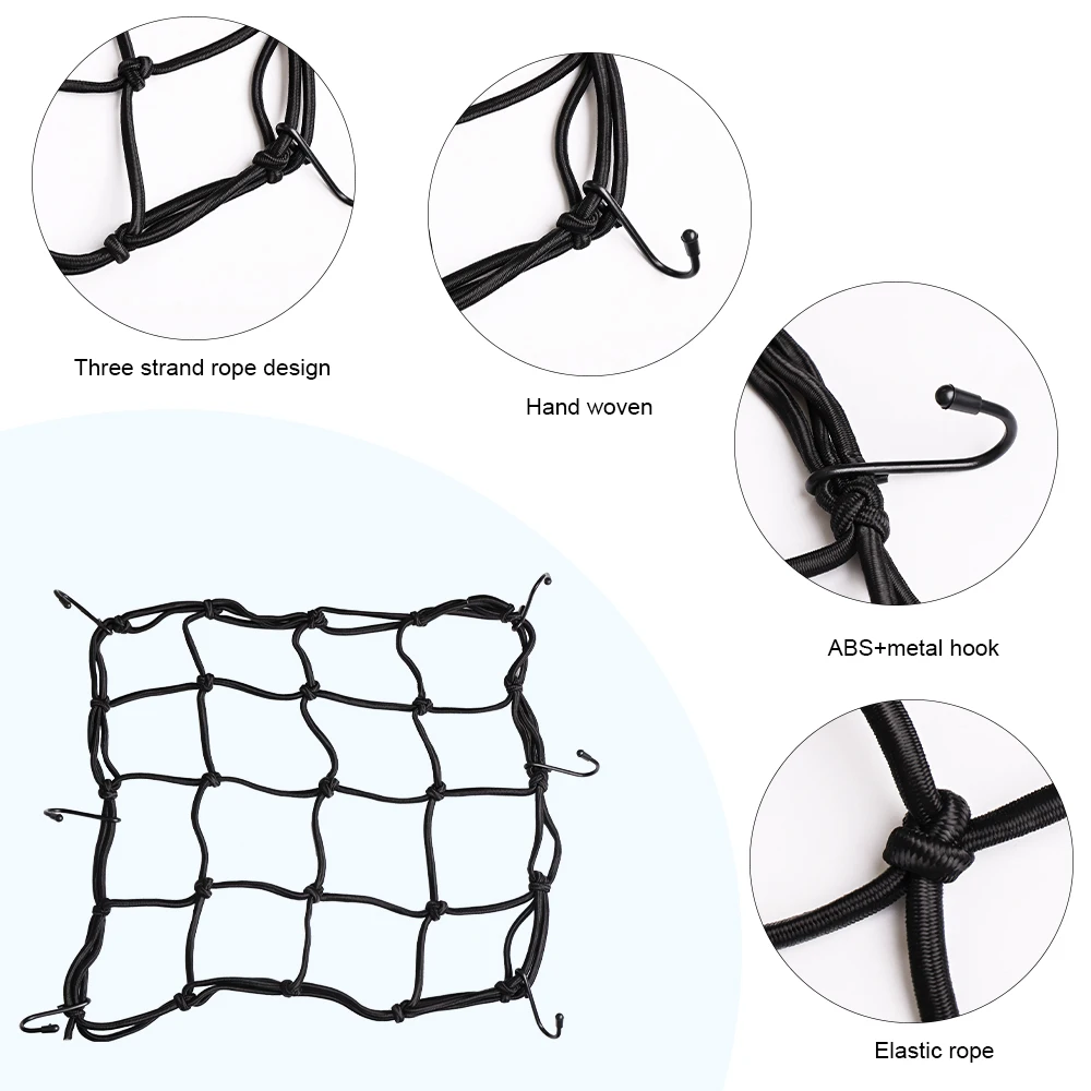 Motorcycle Cargo Net Stretchable