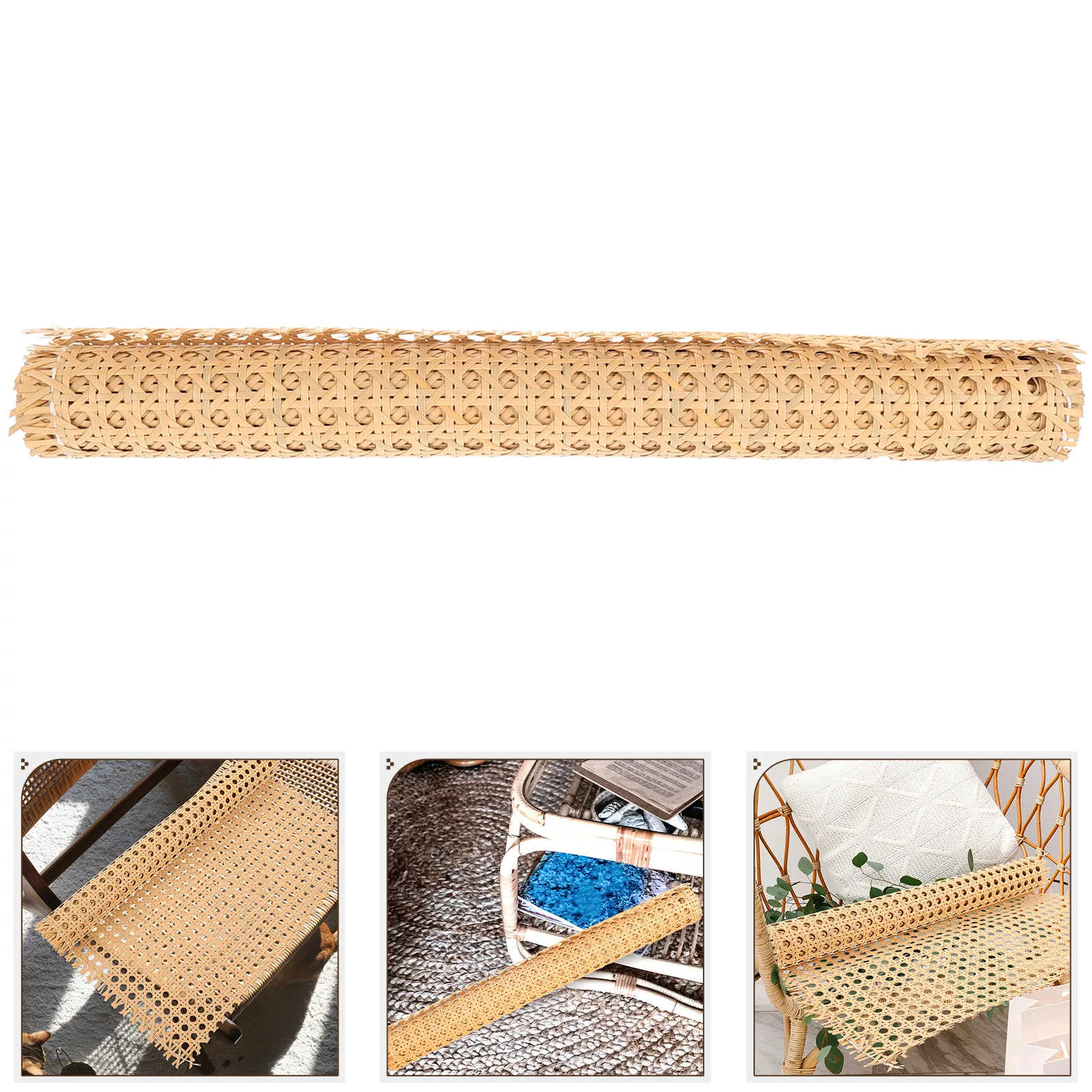 

1 Roll of Imitation Rattan Webbing DIY Furniture Webbing Decoration Woven Furniture Webbing