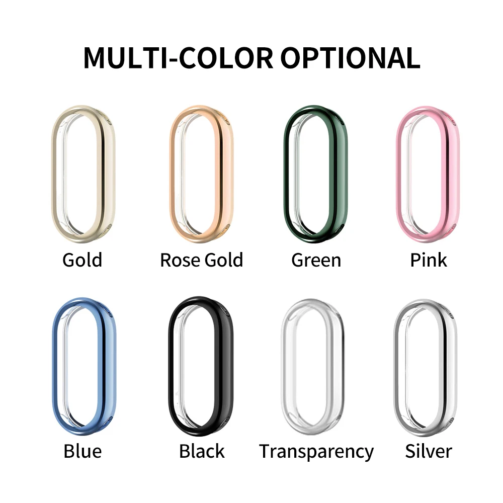 TPU Soft Protective Full Screen Cover Plated Shell