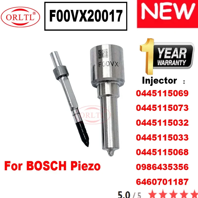 

F00VX20017 для Mercedes Common Rail пьезофорсунка 0445115069 0445115073 0445115032 0445115033 0445115068 0986435356 6460701187