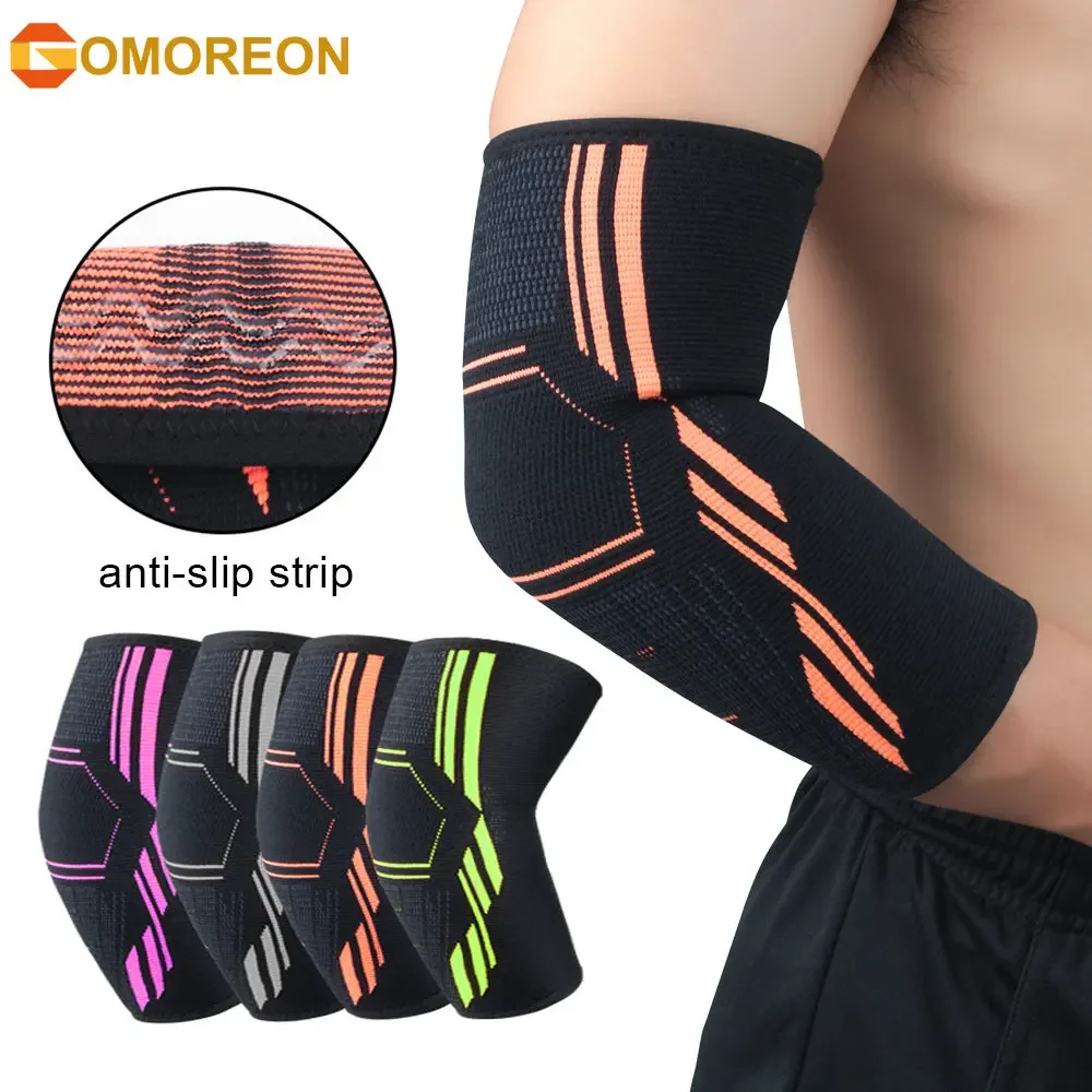 

1Pcs Sports Elbow Sleeve Pad Elbow Brace Compression Support for Tendonitis Tennis Basketball Volleyball Elbow Protector