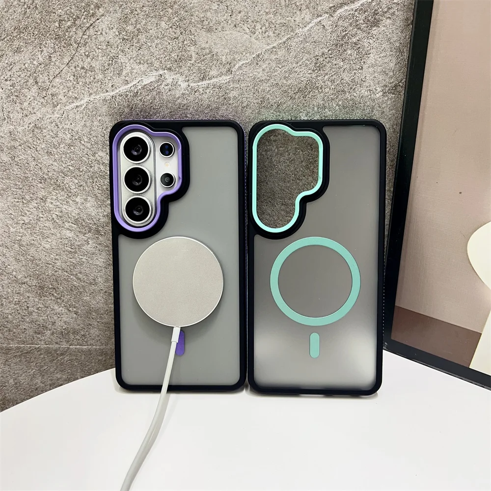 Enhanced Magnetic Colorful Phone Case with Magsafe Compatibility