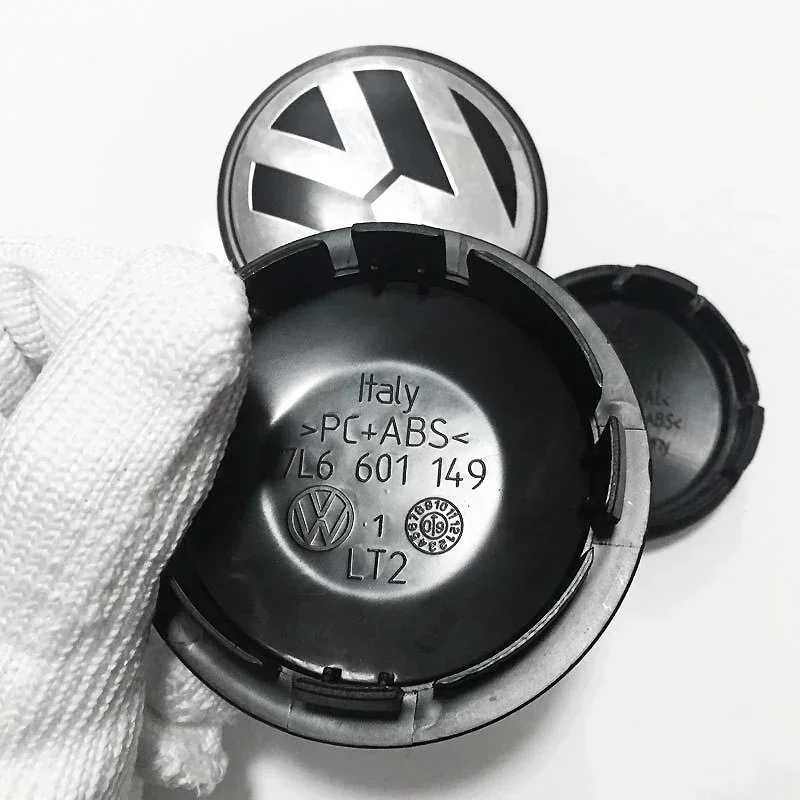 폭스바겐 신형 4개/세트 56mm/65mm/66mm 자동차 스타일링 휠 센터 캡 허브 커버 배지 액세서리 (폭스바겐 골프 3B7601171 용)