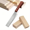 Hand Flush Cut Saw Wooden Handle Flat Accurate Woodworking Trim Tool for Garden Pruning Carpentry Decoration Household Saw 1