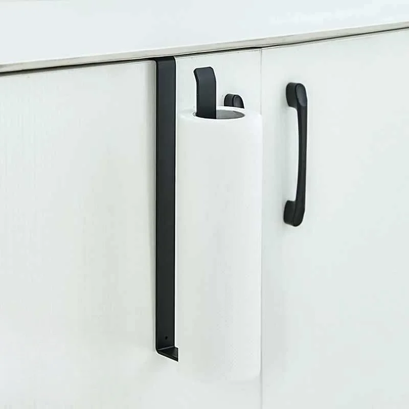 Stainless Steel Under-cabinet Tissue Rack Kitchen Towel Holder kitchen storage rack wall mounted organizer cabinet organizer shelves under sink storage rack under sink organizer