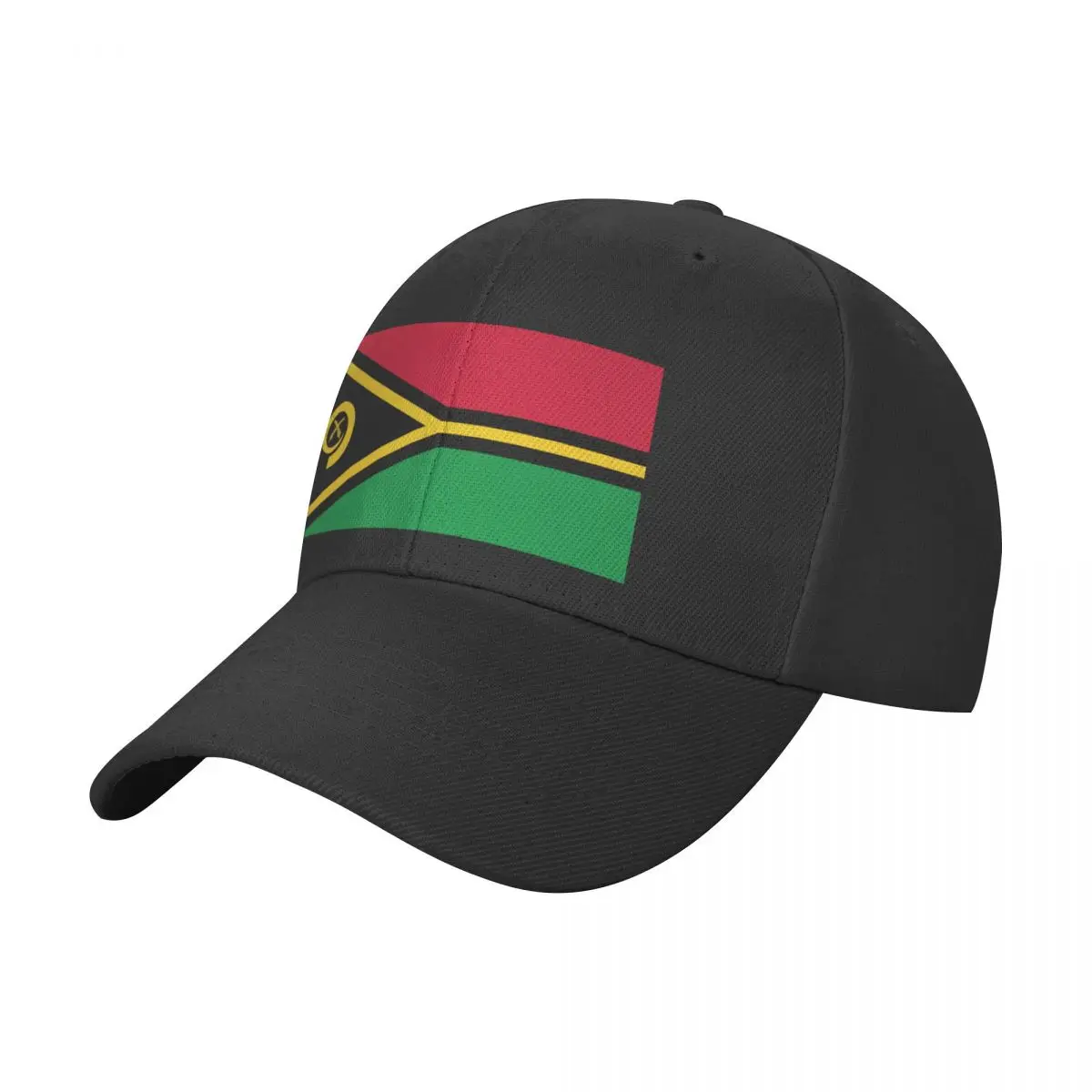

Flag of Vanuatu Baseball Cap custom Hat Hat Beach Christmas Hat Men's Caps Women's