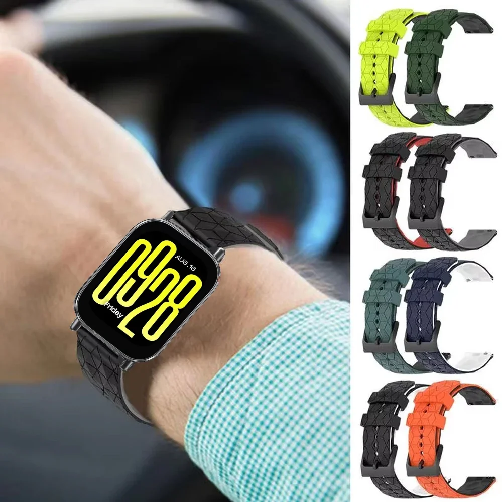 High-Quality Silicone Strap - 20mm/22mm Replacement Wristband