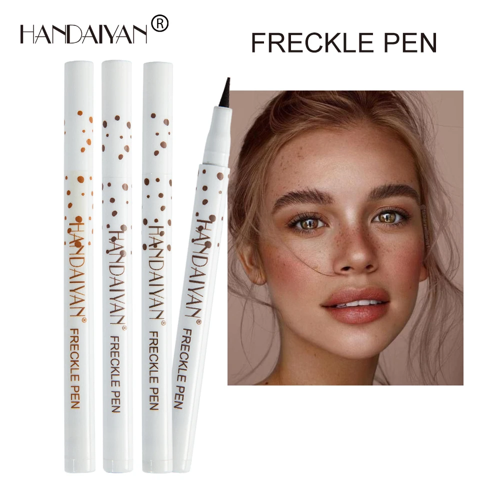 Natural Lifelike Freckle Makeup Pen, Waterproof Long Lasting Quick Dry - Light Brown, Natural Coffee, Chestnut, Dark Brown 5
