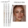 Natural Lifelike Freckle Makeup Pen, Waterproof Long Lasting Quick Dry - Light Brown, Natural Coffee, Chestnut, Dark Brown 5